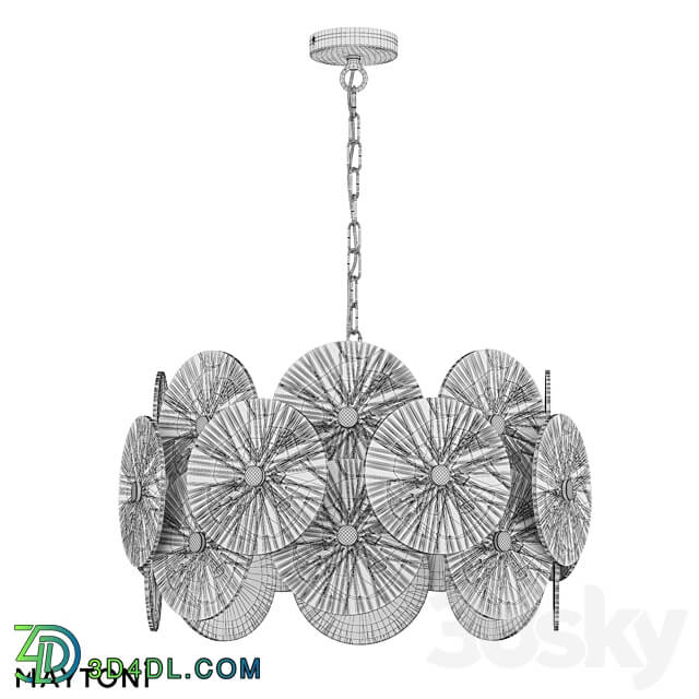 Pendant lamp MOD007PL 08G Pendant light 3D Models 3DSKY