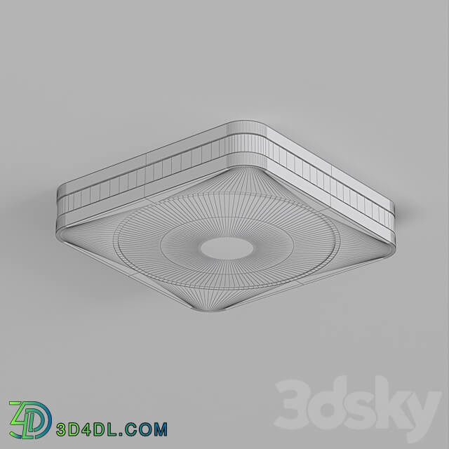 LTD 80x80SOL BK 5W LED Panel 3D Models