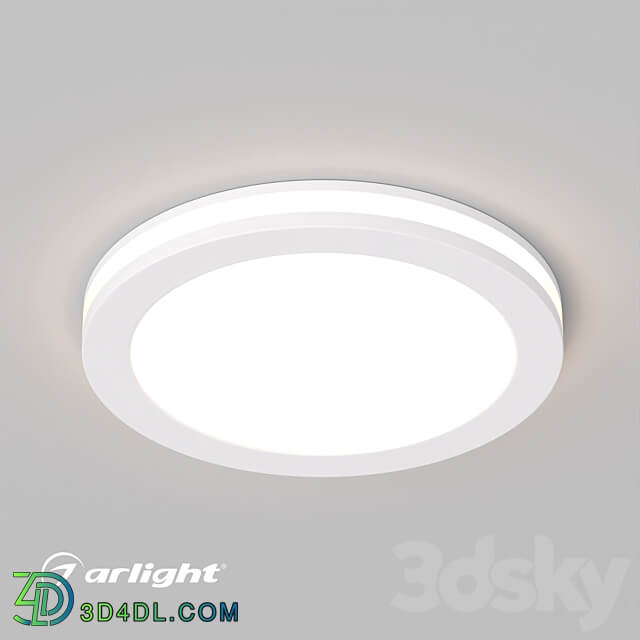 LTD 135SOL 20W LED Panel Ceiling lamp 3D Models 3DSKY