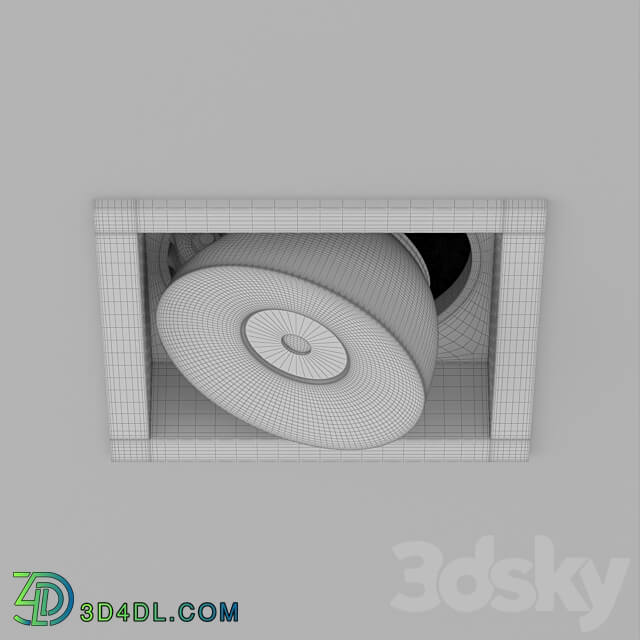 Lamp CL SIMPLE S80x80 9W 3D Models 3DSKY