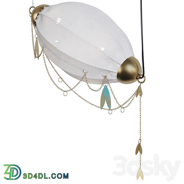 Chandelier Chrysalis L700 art. 26947 by Pikartlights Pendant light 3D Models