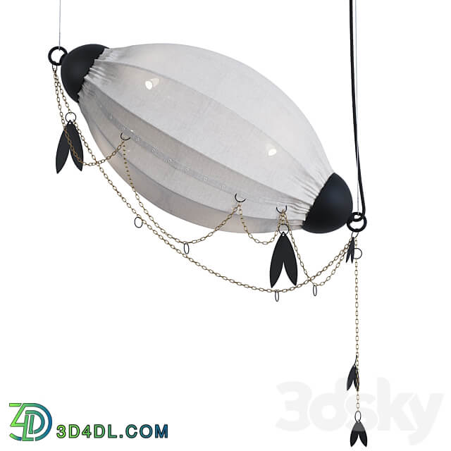 Chandelier Chrysalis L700 art. 26947 by Pikartlights Pendant light 3D Models