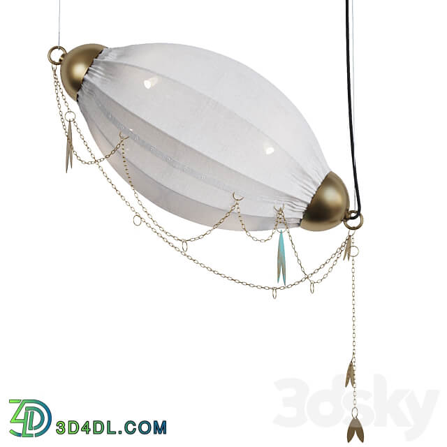 Chandelier Chrysalis L700 art. 26947 by Pikartlights Pendant light 3D Models