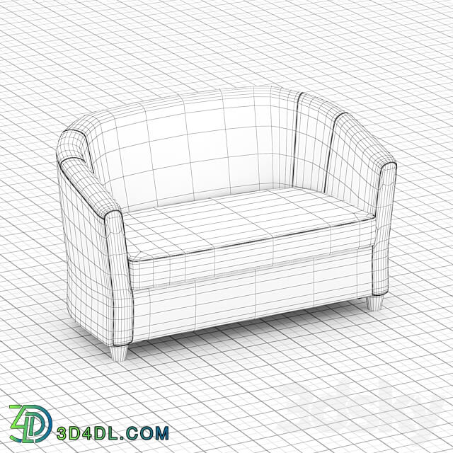 City sofa 3D Models