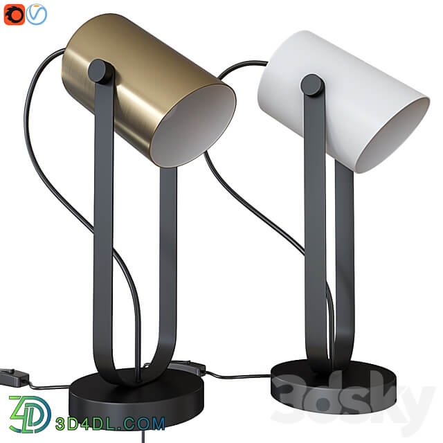 Table lamp FREYA ELORI 3D Models 3DSKY