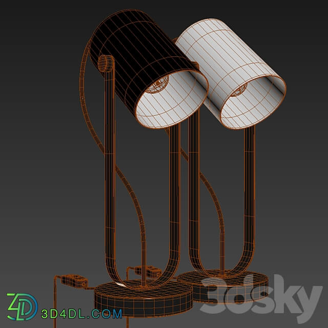 Table lamp FREYA ELORI 3D Models 3DSKY