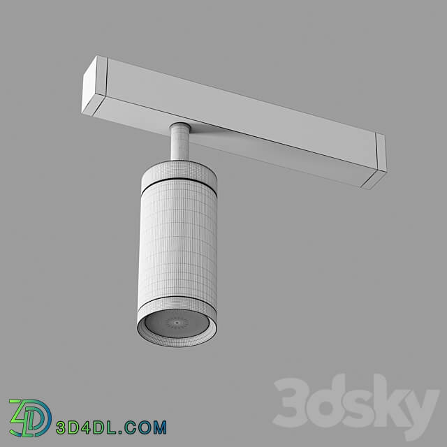 Magnetic track light ST658 OM 3D Models