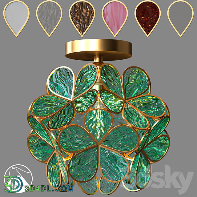 LampsShop.ru PL3072 Chandelier Saria Ceiling lamp 3D Models