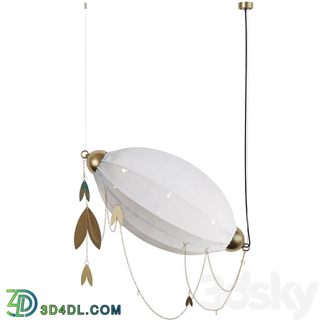 OM Chrysalis chandelier L900 art. 26954 by Pikartlights Pendant light 3D Models