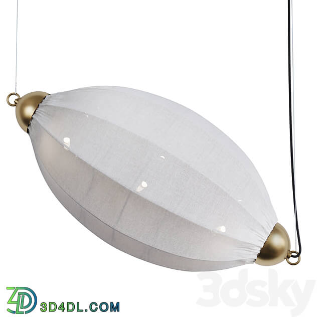 OM Chrysalis chandelier L900 art. 26954 by Pikartlights Pendant light 3D Models
