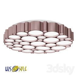 OM Chandelier ceiling Lussole LSP 8466 Ceiling lamp 3D Models 