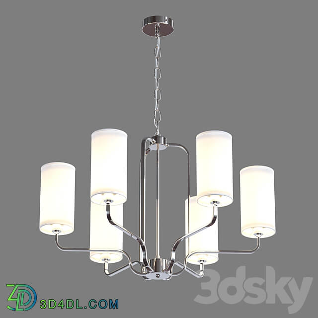 OM Hanging chandelier Eurosvet 60128 6 Purezza Pendant light 3D Models