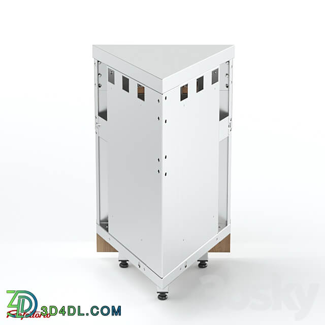 Neutral corner external counter RU1xA Capital 3D Models