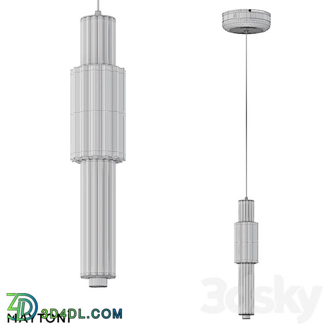 Pendant lamp MOD308PL L9BL3K MOD308PL L9GN3K MOD308PL L9GR3K MOD308PL L9CG3K MOD308PL L9CH3K OM Pendant light 3D Models