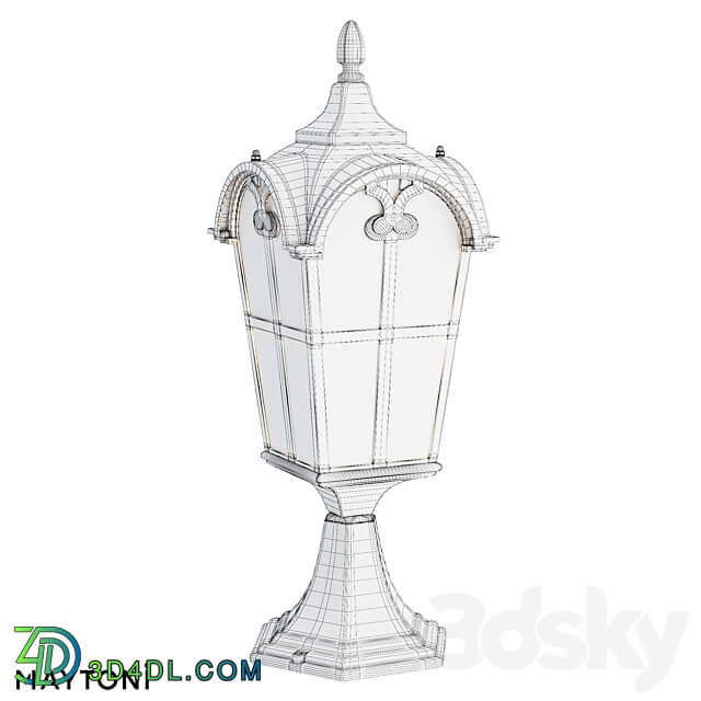 Landscape lamp O413FL 01BZ O413FL 01GB OM 3D Models