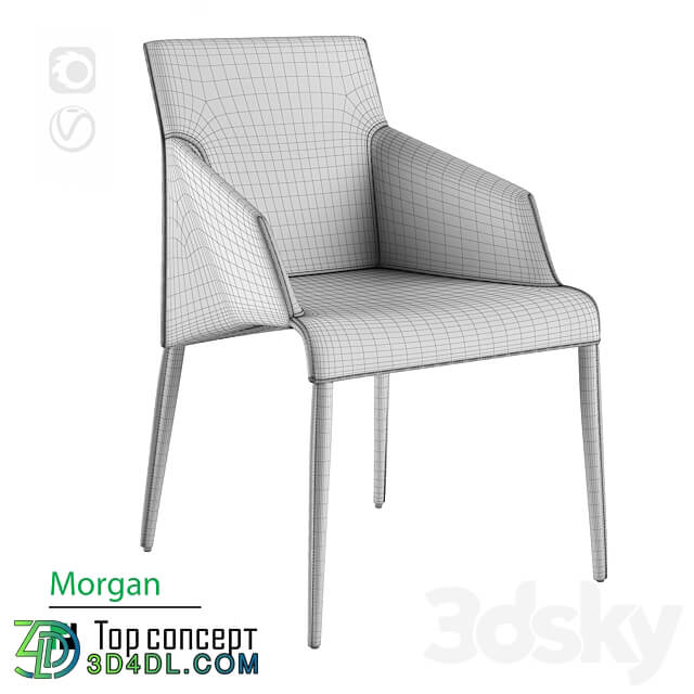 Armchair Morgan 3D Models