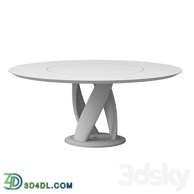 round table virtuos D2 180 220 OM 3D Models