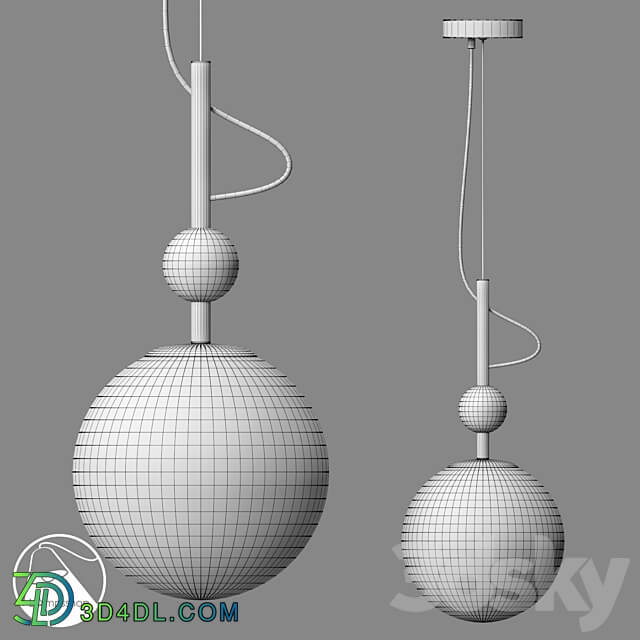 LampsShop.ru PDL2174 Pendant Ease Pendant light 3D Models