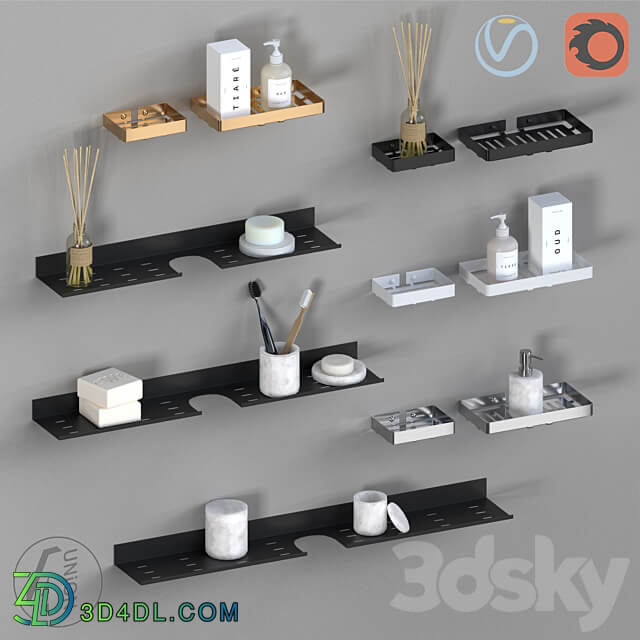 Shelves 3D Models