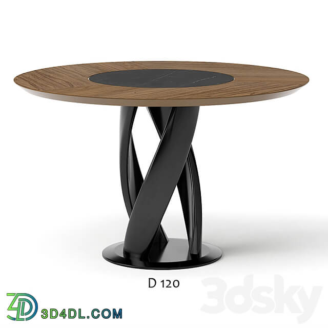 round table virtuos D2 120 160 OM 3D Models