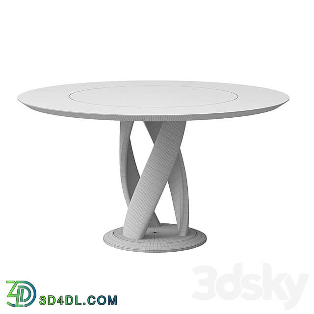 round table virtuos D2 120 160 OM 3D Models