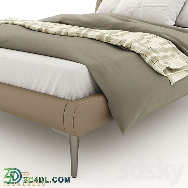 OM Metropolitan Platform Bed 3D Models