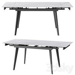 Laura extendable table ceramic 3D Models 