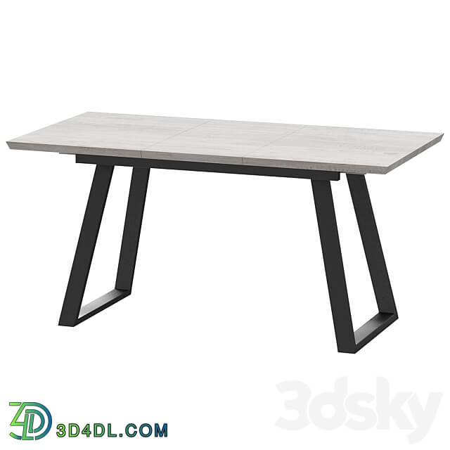 Denver extendable table 3D Models