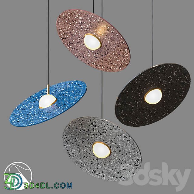 LampsShop.ru PDL2160 Pendant GALAXY Pendant light 3D Models