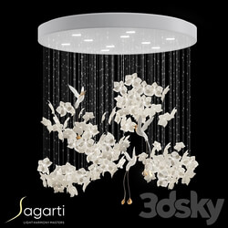 OM Sagarti Ellea chandelier art. EL.S.90.115 Pendant light 3D Models 