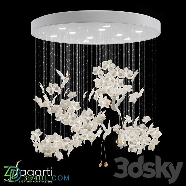 OM Sagarti Ellea chandelier art. EL.S.90.115 Pendant light 3D Models