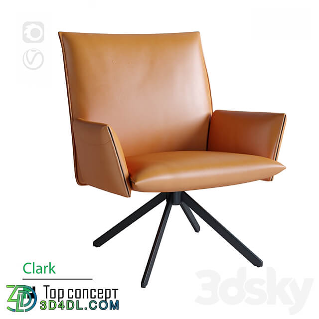 Clark armchair 3D Models