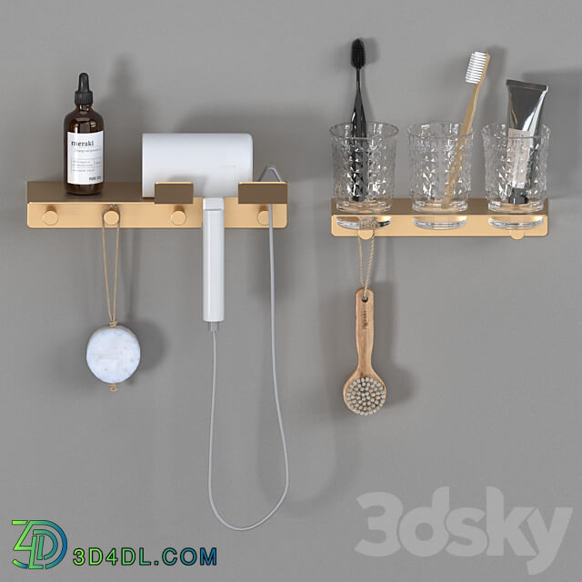 Shelves AKS 0003 4 3D Models