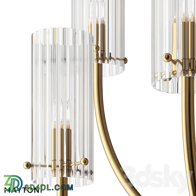 Pendant lamp MOD223PL 08BS OM Pendant light 3D Models