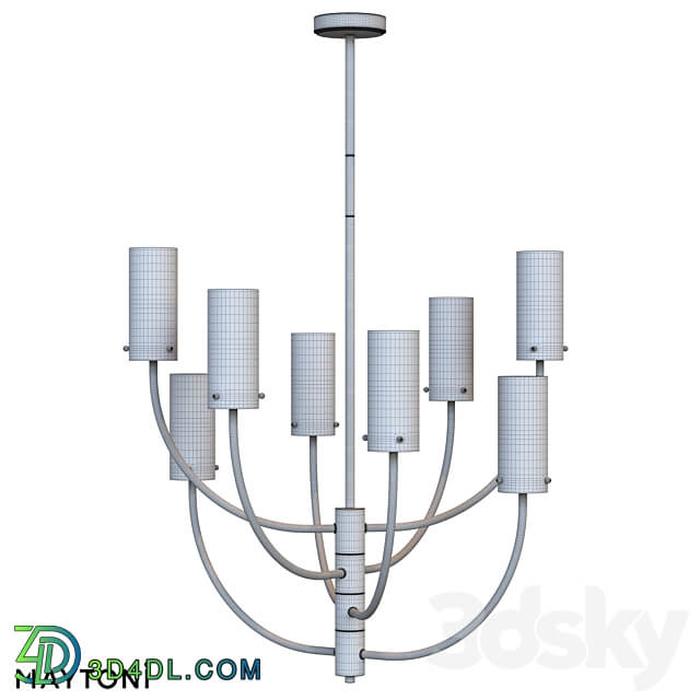 Pendant lamp MOD223PL 08BS OM Pendant light 3D Models