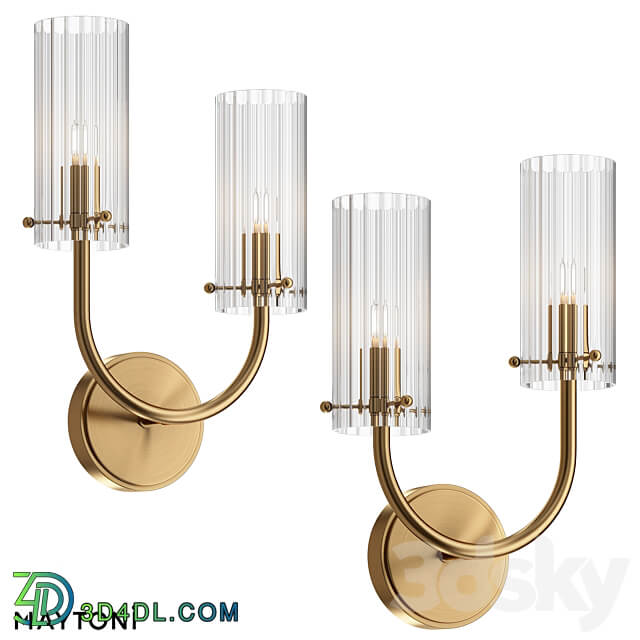 Wall lamp sconce MOD223WL 02BS MOD223WL 02BS1 OM 3D Models