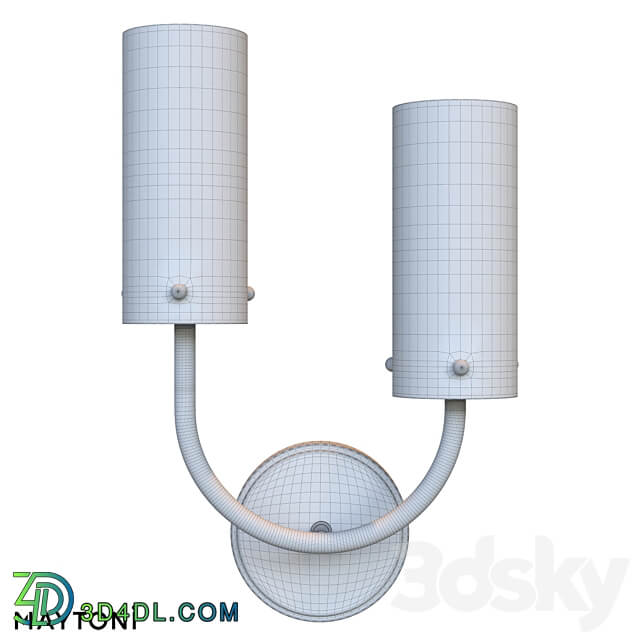 Wall lamp sconce MOD223WL 02BS MOD223WL 02BS1 OM 3D Models