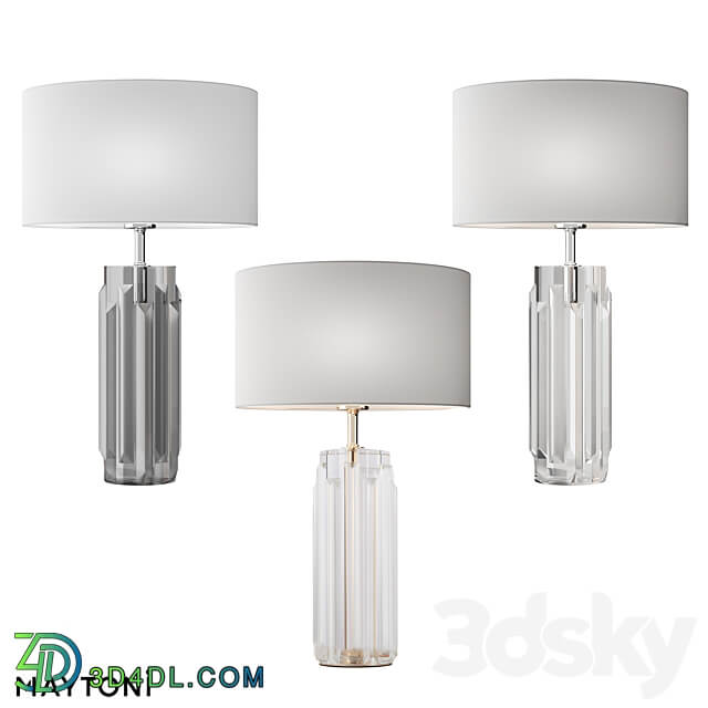 Table lamp MOD304TL 01GR MOD304TL 01CH MOD304TL 01G OM 3D Models