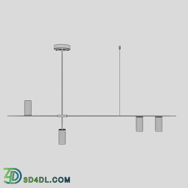 Ria hanger black 07621 4.19 OM Pendant light 3D Models