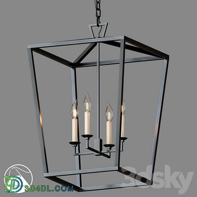 LampsShop.ru PDL2073 Pendant Bird s Cage Pendant light 3D Models
