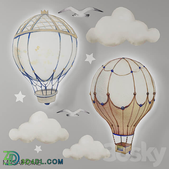Lamp Balloon Miscellaneous 3D Models
