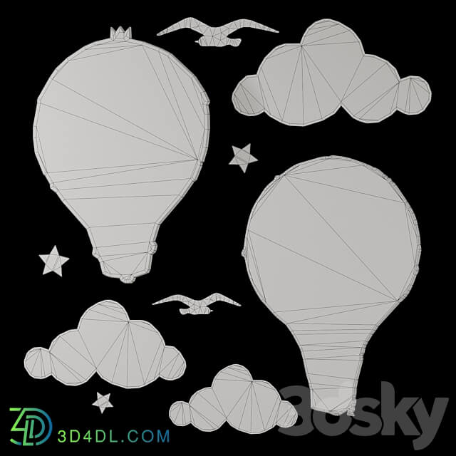 Lamp Balloon Miscellaneous 3D Models