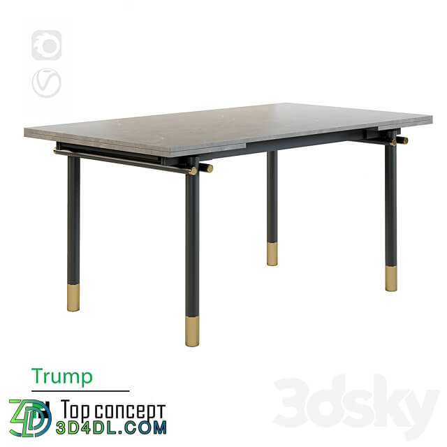 Dining table Trump 3D Models