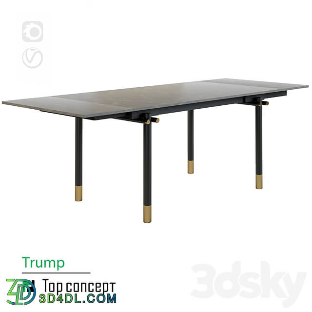 Dining table Trump 3D Models