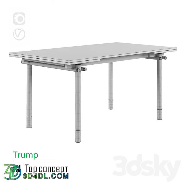 Dining table Trump 3D Models