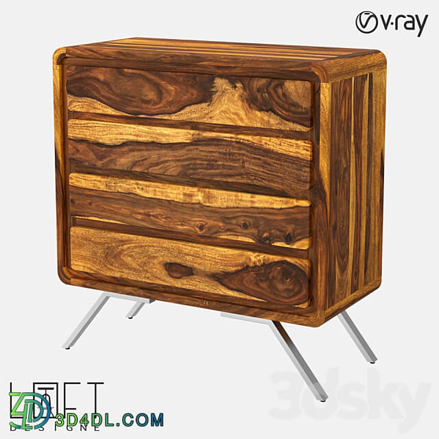 Chest of drawers LoftDesigne 484 model Sideboard Chest of drawer 3D Models