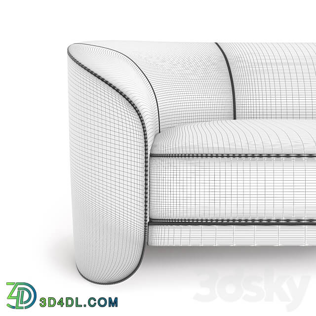 STORE 54 Sofa Vita 3 COLORS 3D Models