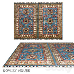  OM Double carpet DOVLET HOUSE art 16241 3D Models 