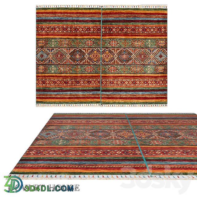  OM Double carpet DOVLET HOUSE art 16242 3D Models