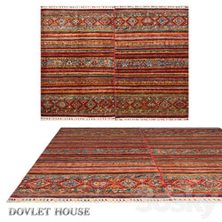  OM Double carpet DOVLET HOUSE art 16250 3D Models 